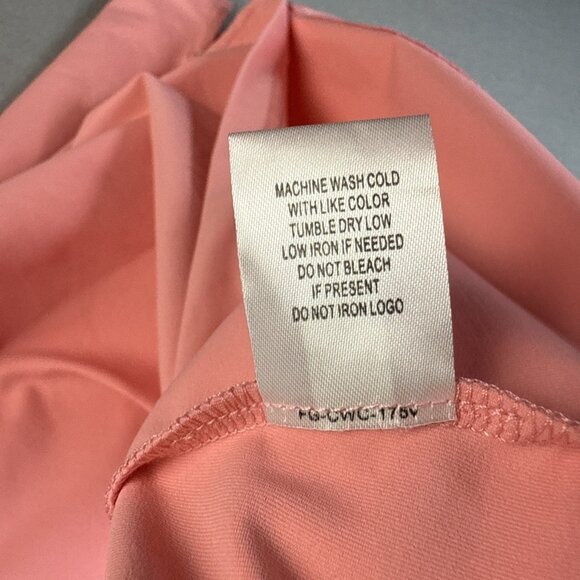 New W/ Logo Fairway & Greene Darcy Sleeveless Polo Womens Size M Frose MSRP $118 - Picture 11 of 13